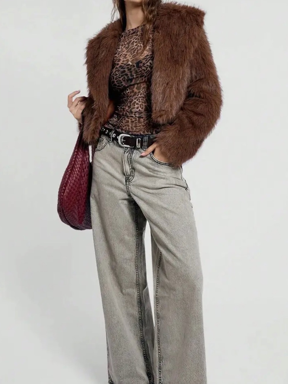 Leopard Sheer Longsleeve